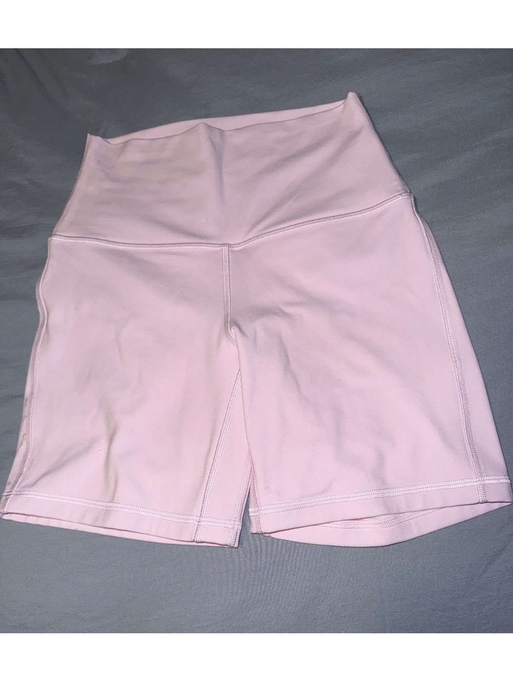 Lululemon Light Pink High-Rise Biker Shorts Size 4